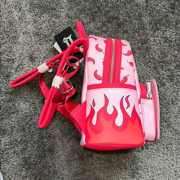 Loungefly Pink Spicy Book Club backpack brand new with tags. - Picture 3 of 9